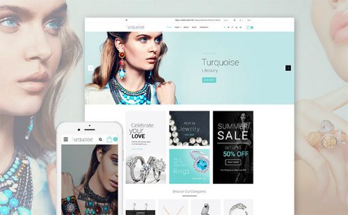 Jewelry Website Template 