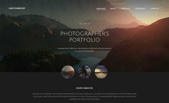 50 Best Photography Website Templates 2019