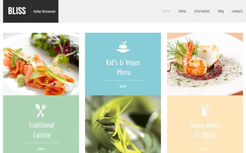 Free HTML5 Tmeme for Restaurant Website 