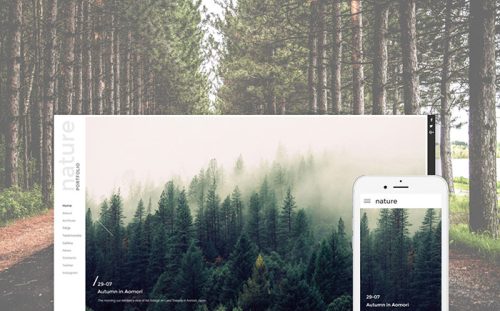 Photography Responsive Website Template