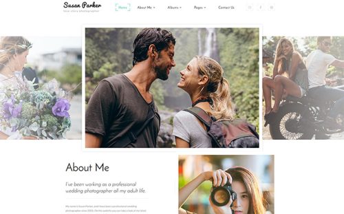 Online Portfolio Web Template    