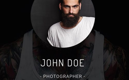 John Doe - Photography HTML Website Template