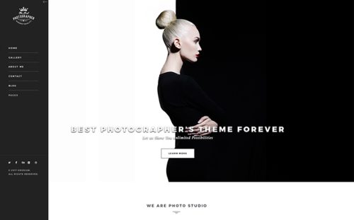 Photography Website Template