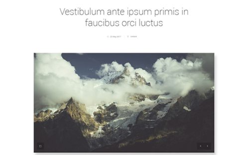 Laterna Photography Website Template