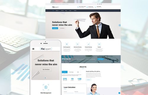 Business Advisor Web Template    