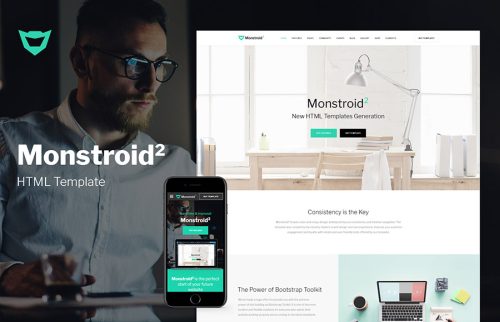 Monstroid2 Multipurpose Website Template