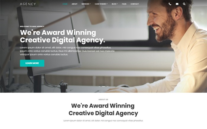 Agency  -  Html Template for Agency Website Template