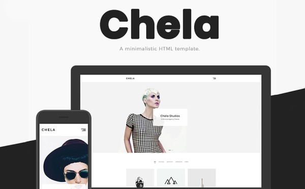 Chela - A Minimal Agency HTML Website Template