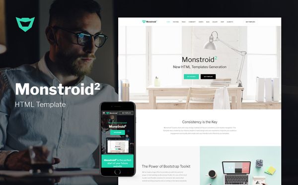 Monstroid2 Multipurpose Website Template