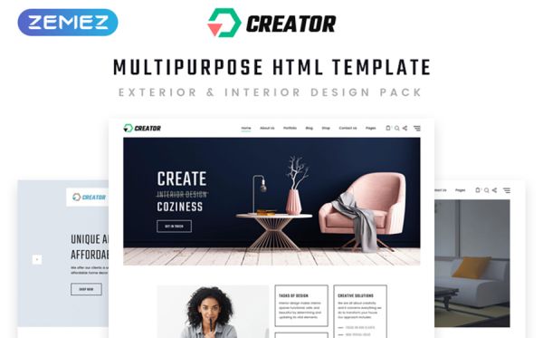 Design Multipurpose HTML5 Template    