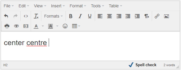 spell check html  editor
