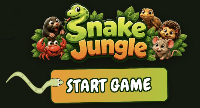 Start to play Snake Jungle game
